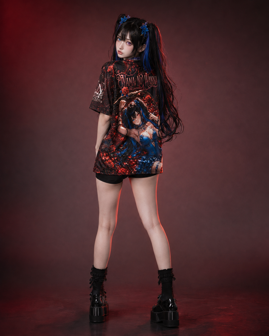 Wana no Wanna Playera mockup 1